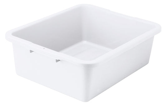 Winco PLW-7W 7" White Heavy Duty Dish Box