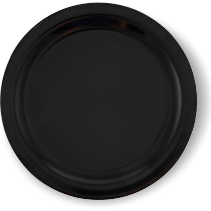 Carlisle 4350003 10.25" Black Dallas Ware Melamine Dinner Plate