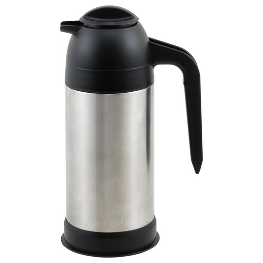 Winco VSS-24 24oz. Stainless Steel Vacuum Insulated Coffee/Cream Server