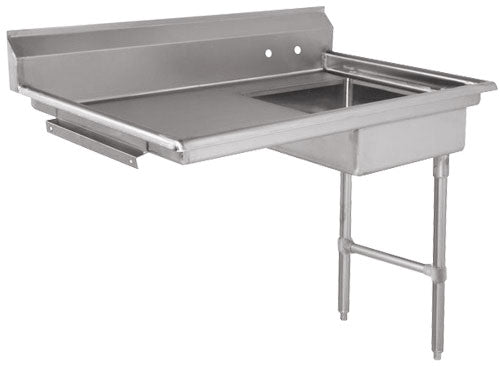 Omcan 40190 48-inch Right Side Under Counter Dish Table