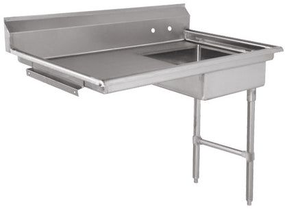 Omcan 40190 48-inch Right Side Under Counter Dish Table