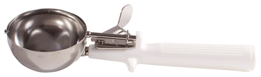 Winco ICOP-6 Size 6 White Ice Cream Disher