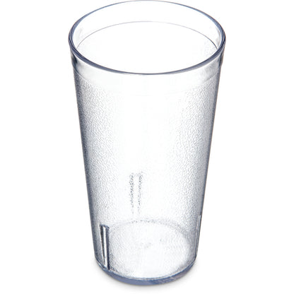Carlisle 5216-207 16 oz Clear SAN Stackable Plastic Tumbler