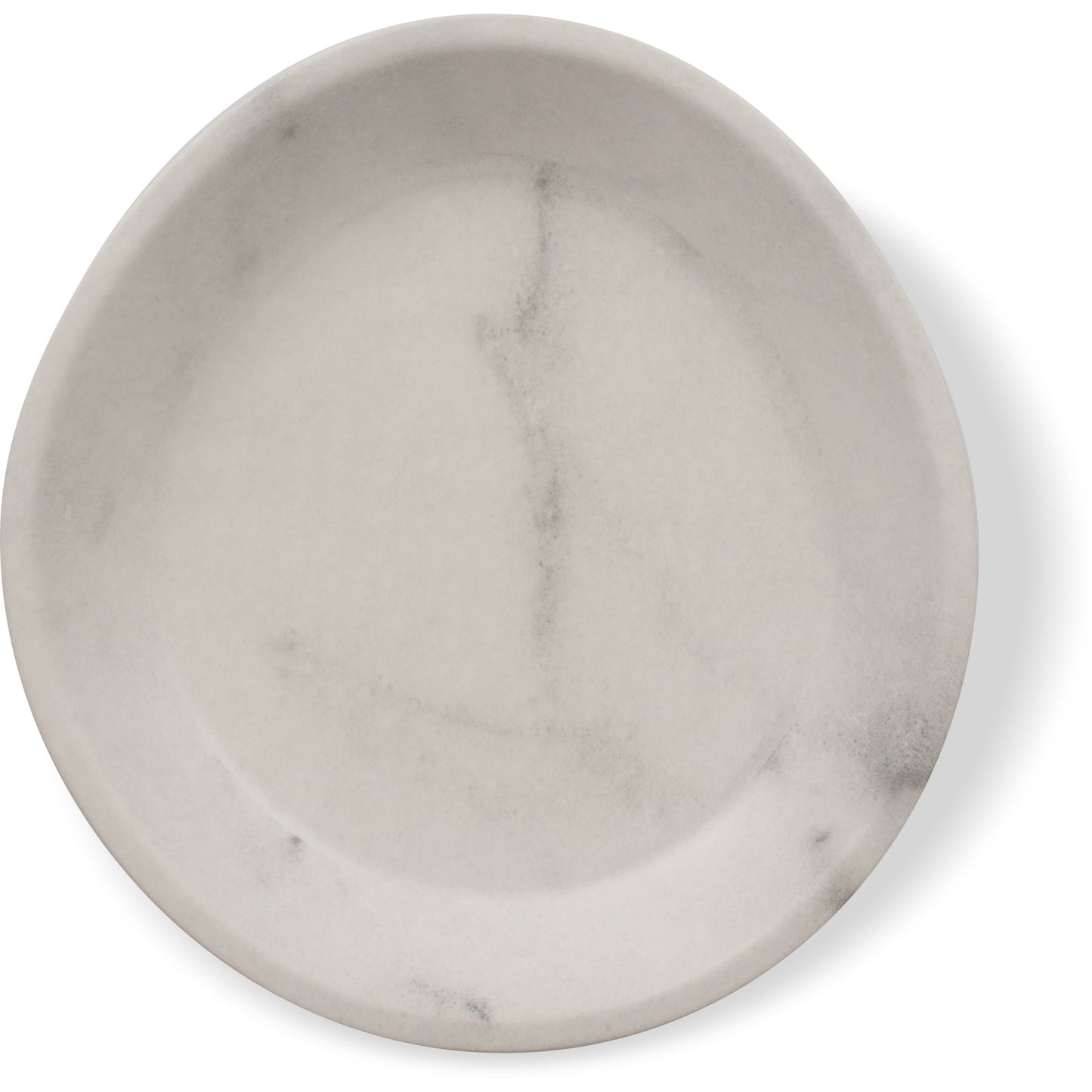 Carlisle 5310137 10" Marble Ridge Melamine Coupe Plate