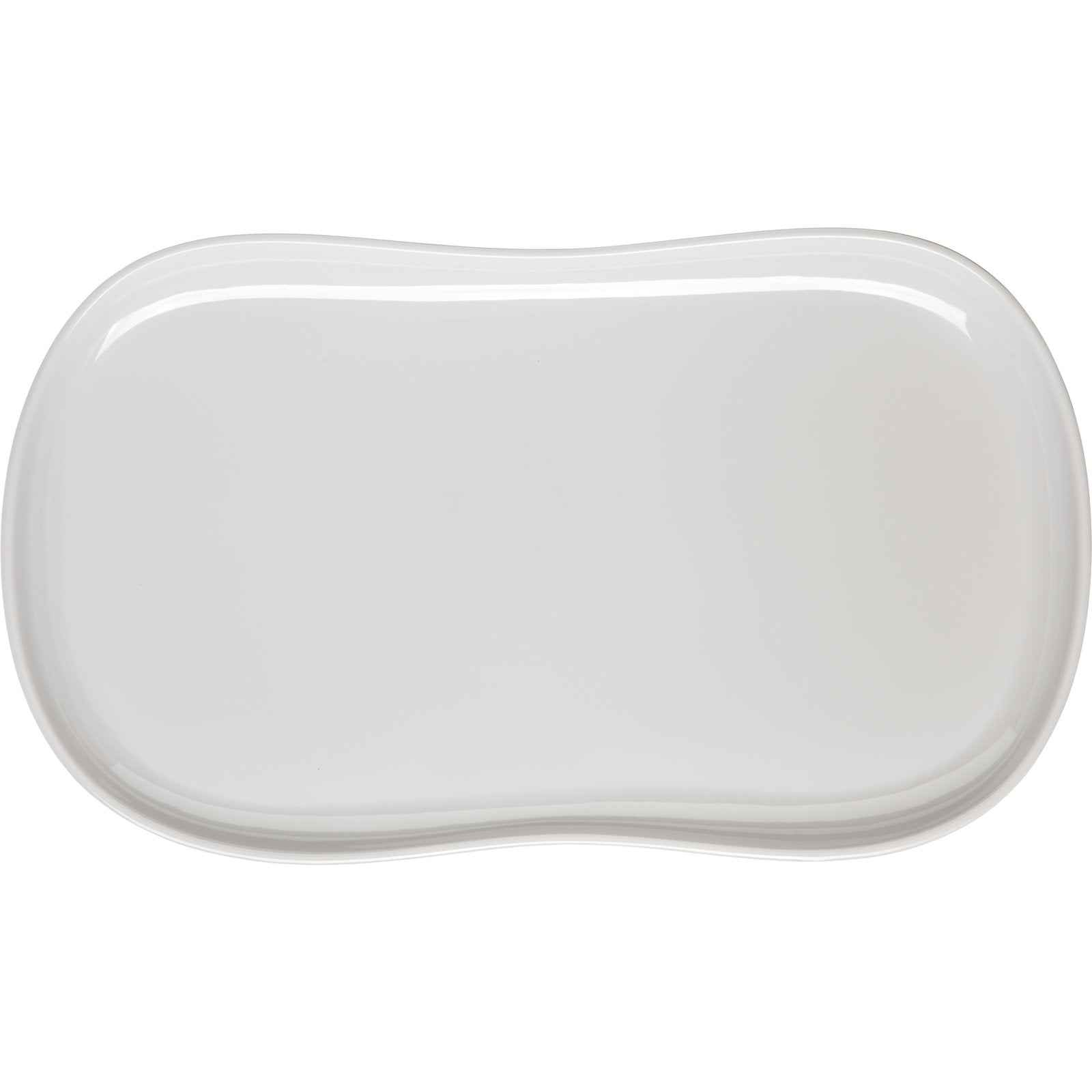 Carlisle 5300980 13" x 7" Greige Stadia Melamine Platter