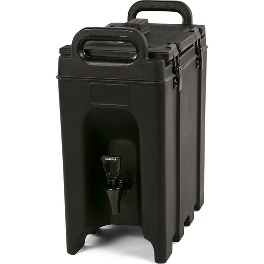 Carlisle LD250N03 2.5 Gallon Black Cateraide Insulated Beverage Server