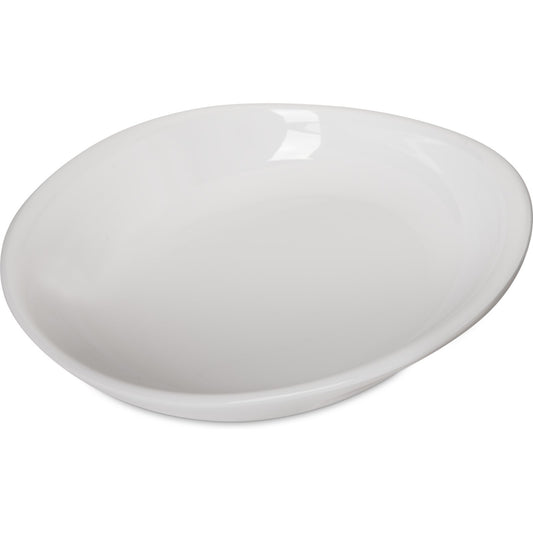Carlisle 5300580 11.5" Greige Stadia Melamine Pasta Plate