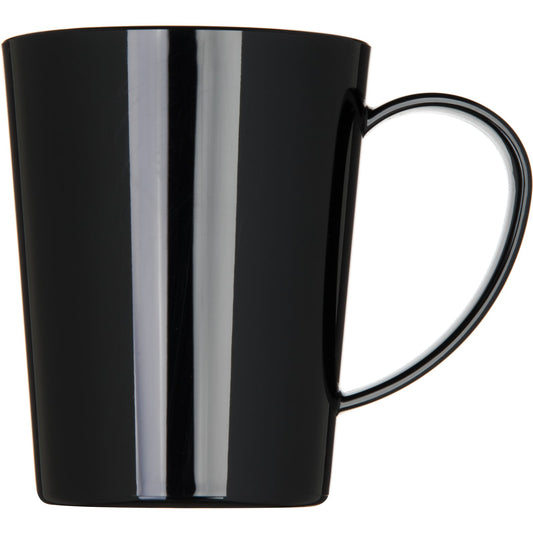 Carlisle 4306803 12 oz Black Tritan Mug