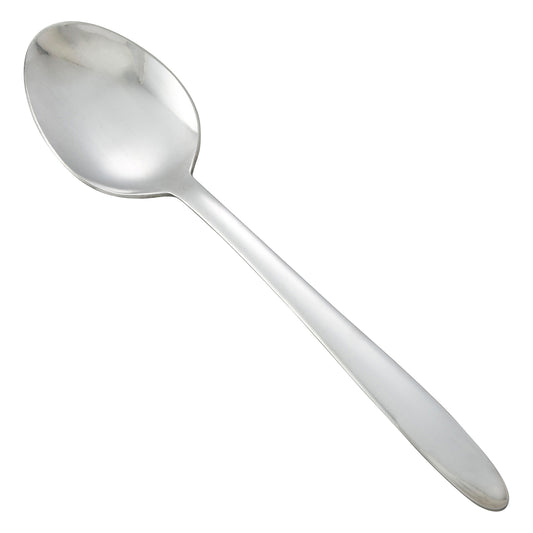 Winco 0019-03 Flute Dinner Spoon, 18/0 Heavyweight
