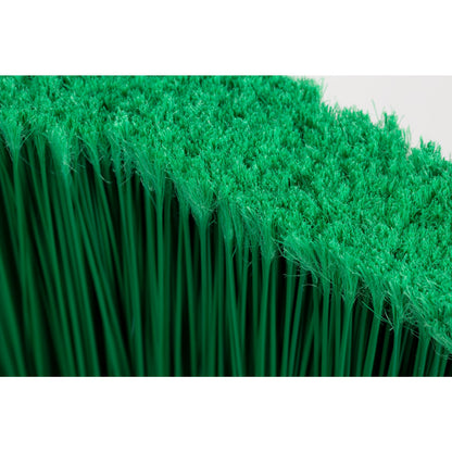 Carlisle 41082EC09 56" Green Color Coded Duo-Sweep Flagged Angle Broom
