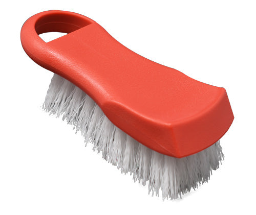 Omcan 80504 Red Plastic Cutting Board Brush