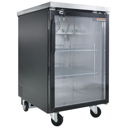 New Air NBB-23-SG 23" Glass Door Back Bar