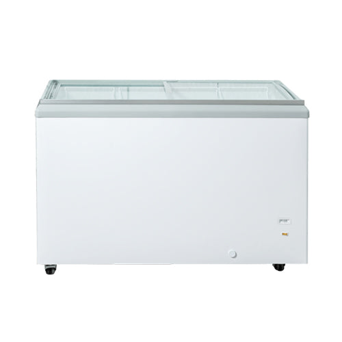 New Air NIF-60-FG 60" Flat Glass Ice Cream Freezer