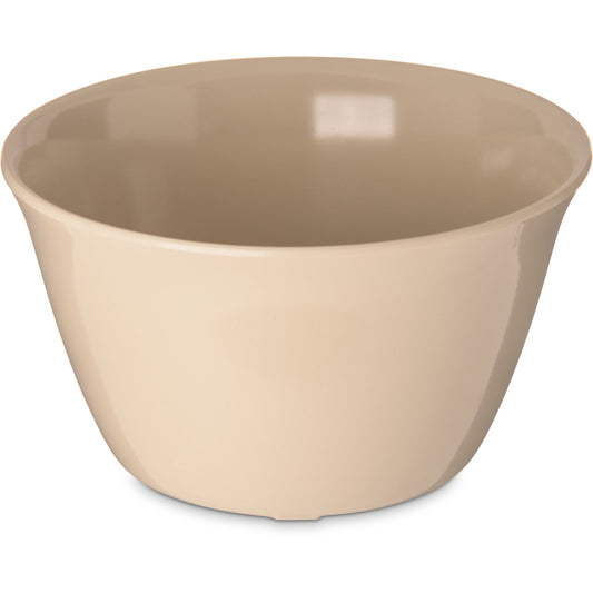 Carlisle 43540-825 7.5 oz Tan Dallas Ware Melamine Bouillon Bowl Cup