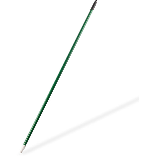 Carlisle 4022709 60" Green Fiberglass Sparta Solid Foam-Filled, Threaded Handle with Flex Tip