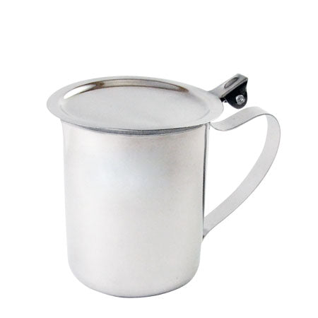 Omcan 80819 10 oz Stainless Steel Server with Stackable Cover