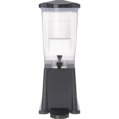 Carlisle 1085603 3.5 Gallon Black TrimLine Economy Beverage Dispenser