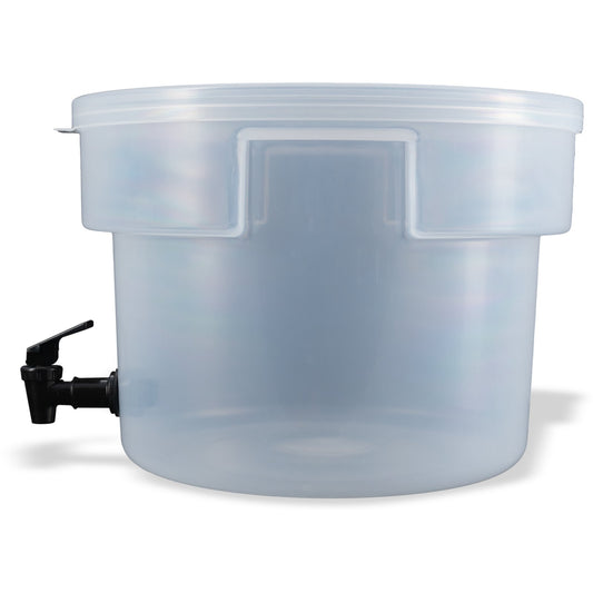 Carlisle 221930 3 Gallon See Thru Round Beverage Dispenser