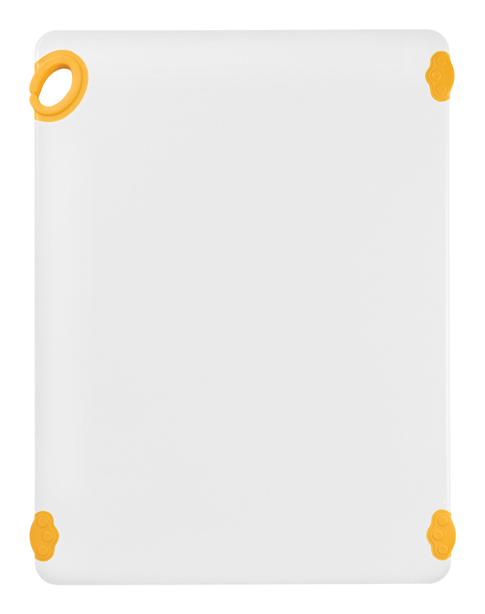 Winco CBN-1824YL 18"x24"x1/2" Yellow Cutting Board with Hook