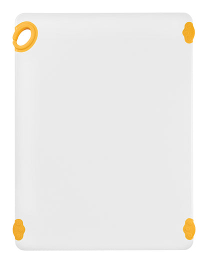 Winco CBN-1824YL 18"x24"x1/2" Yellow Cutting Board with Hook