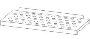 Gemm 60001105 Stainless Steel Shelf (Flat) for WD7/121