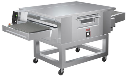 Omcan 47982 Pizzagroup Dragon High Productivity Static Conveyor Pizza Oven with 32" Wide Belt