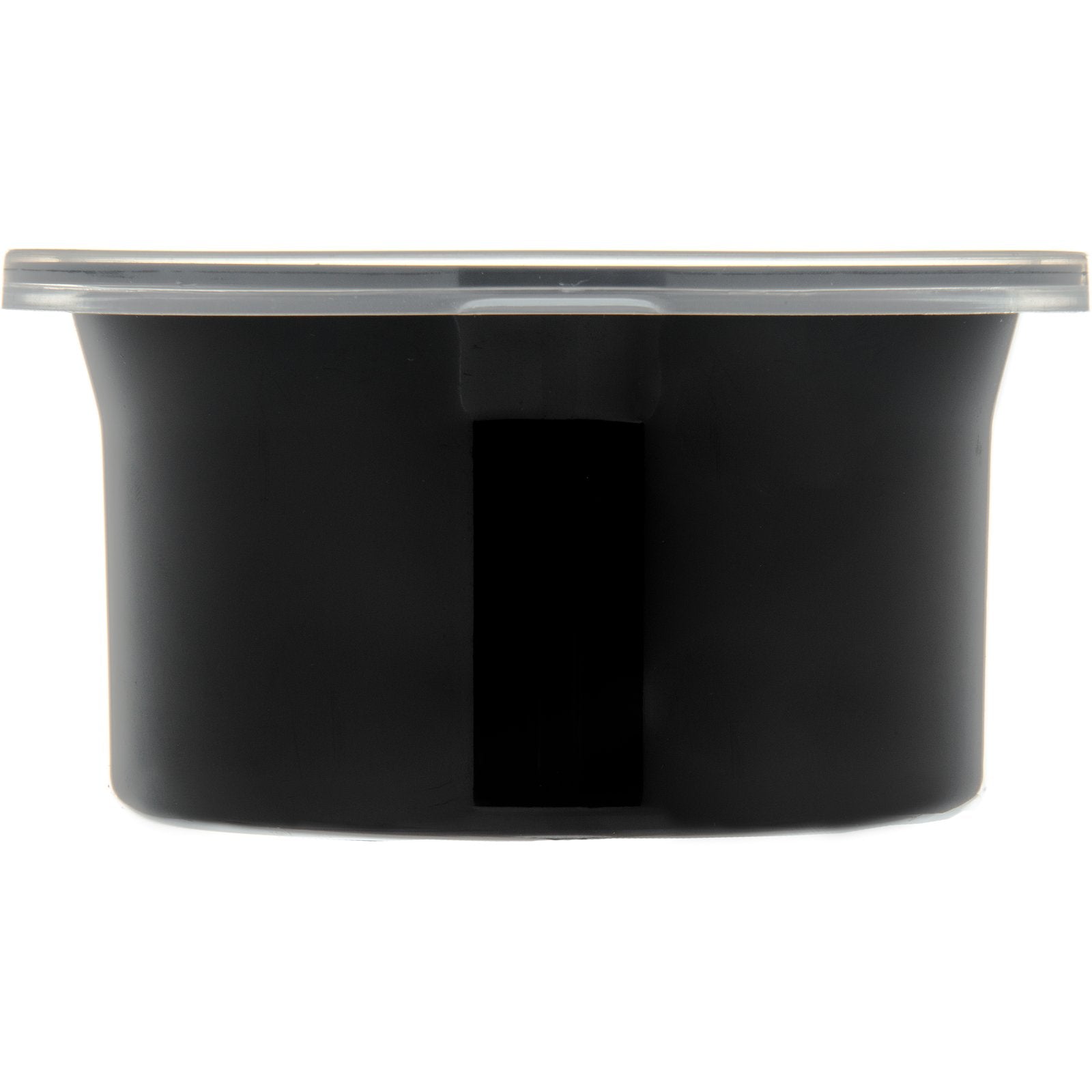 Carlisle 030003 0.6 Qt Black Classic Crock with Lid