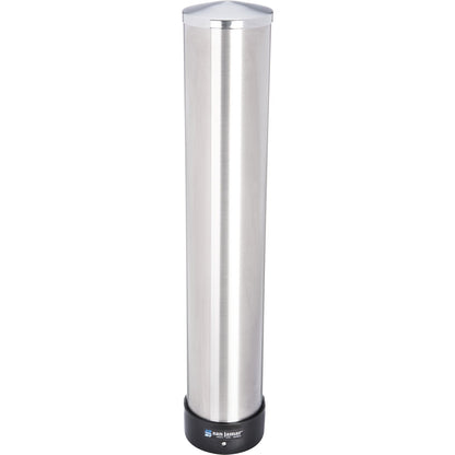 San Jamar C3400P Medium Stainless Steel Pull-Type Cup Dispenser