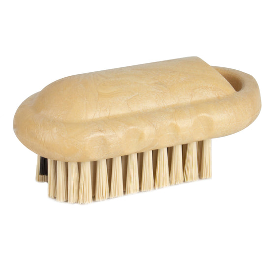 Carlisle 40020EC25 5" Tan Hand and Nail Brush
