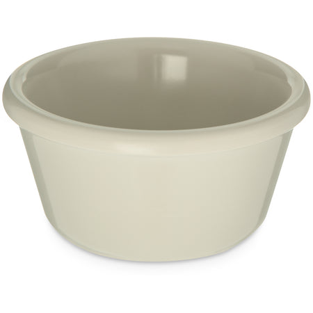 Carlisle S28042 3 oz Bone Melamine Smooth Ramekin