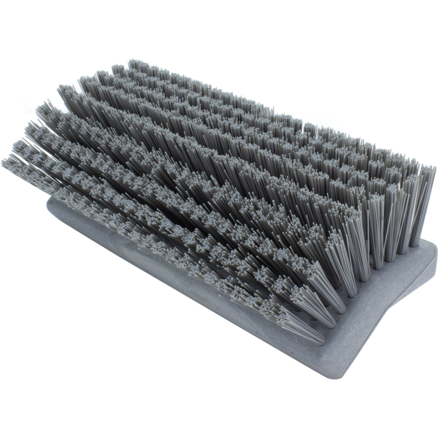 Carlisle 40423EC23 10" Gray Color Coded Bi-Level Scrub Brush