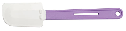 Winco PSH-10P 10-1/2" Purple Flat Blade Silicone Scraper, Heat Resistant