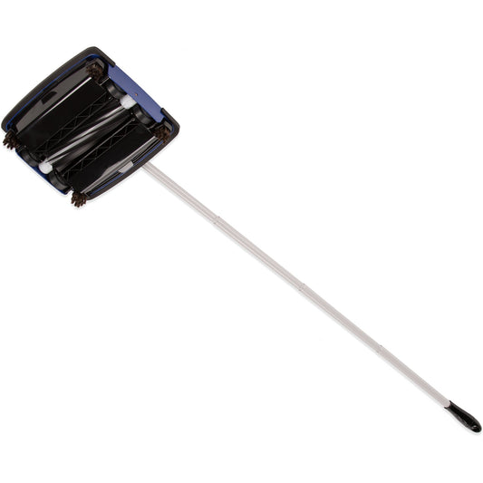 Carlisle 3639914 9-1/2" Blue Duo-Sweeper Multi-Surface Floor Sweeper