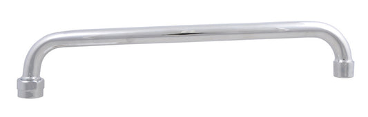 BK Resources EVO-SPT-14 14" Stainless Steel Evolution Series Swing Spout, 2.0 GPM Flow Rate