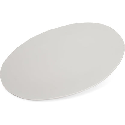 Carlisle 5310423 9" Cement Ridge Melamine Rimless Plate