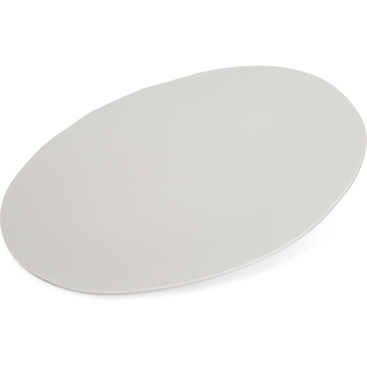 Carlisle 5310423 9" Cement Ridge Melamine Rimless Plate