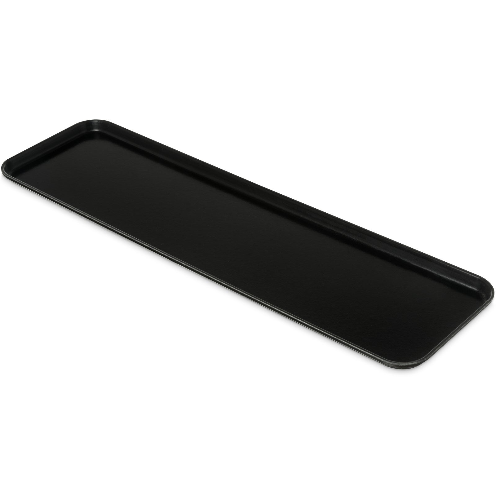 Carlisle 830FMT309 30" x 8 1/2" x 3/4" Ebony Fiberglass Market Tray