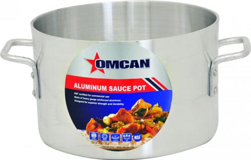 Omcan 43431 40 Qt Aluminum Sauce Pot