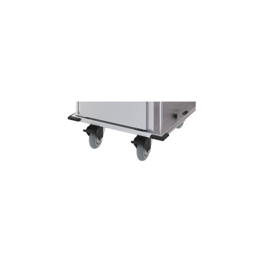 Dinex DXPICTCAST8 8" Silver Stainless Steel Caster Upgrade for TQ Economy Carts
