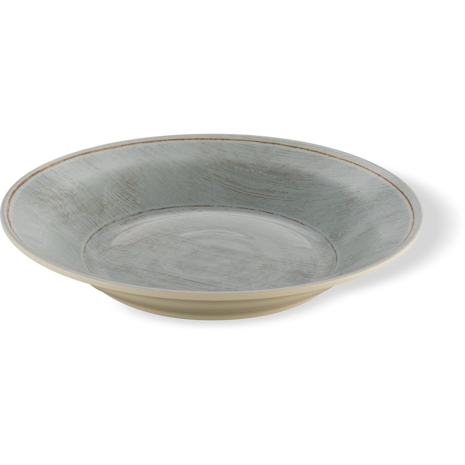Carlisle 6400306 28.5 oz Buff Grove Melamine Soup Bowl
