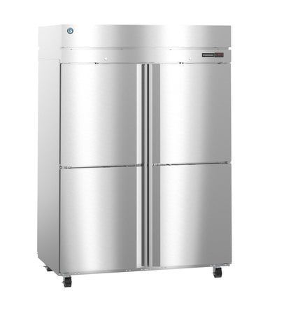 Hoshizaki HC2A-HS-HS Two Section Half Stainless Steel Doors with Lock Upright Pass Thru Heated Cabinet