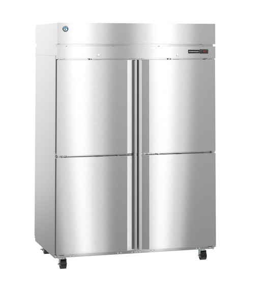 Hoshizaki HC2A-HS-HS Two Section Half Stainless Steel Doors with Lock Upright Pass Thru Heated Cabinet