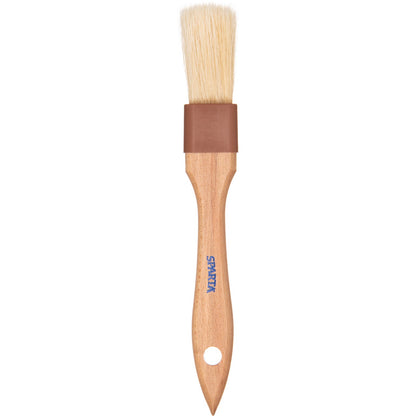 Carlisle 4037200 1" Flat Sparta Boar Bristle Brush