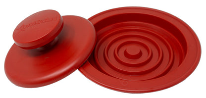 Omcan 48112 Red Plastic Hamburger Patty Press