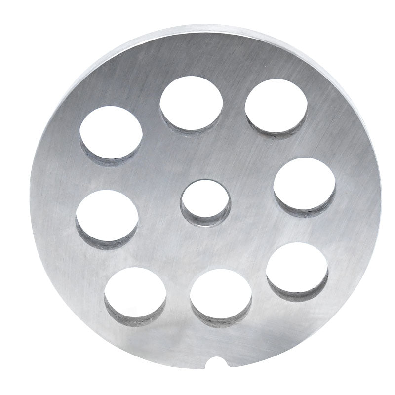 Omcan 11233 #32 One Notch/Round European Style Hard Steel Hubless Plate, 18mm (3/4")