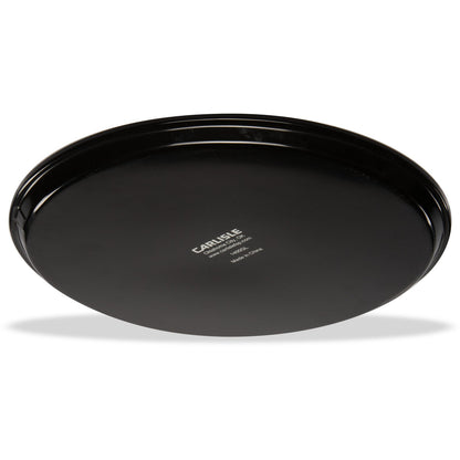 Carlisle 1400GL004 14" Black Round GripLite Tray