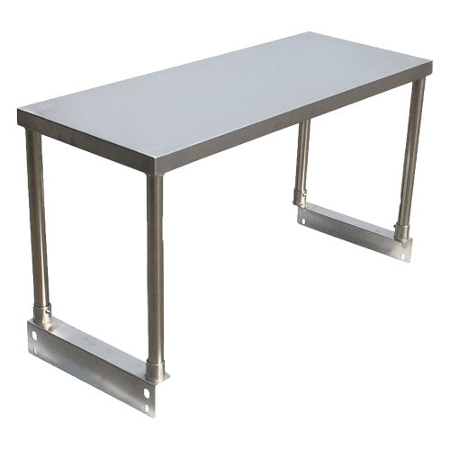 Omcan 47017 30-inch Overshelf for 2 Pan Steam Table