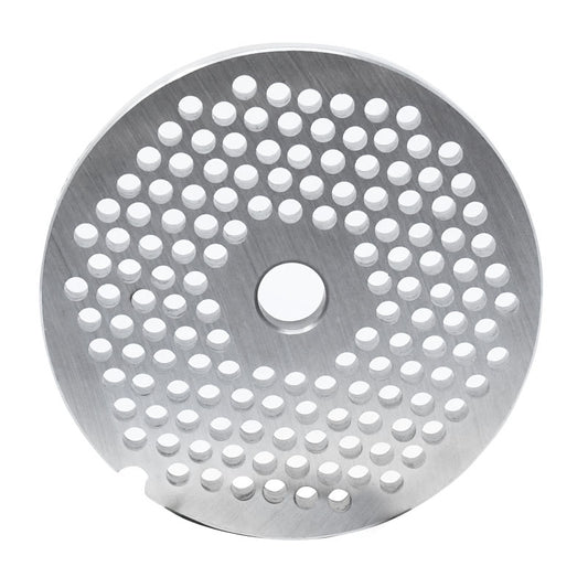 Omcan 11228 #32 One Notch/Round European Style Stainless Steel Hubless Plate, 4.8mm (3/16")