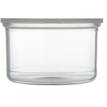 Carlisle 031607 1.5 Qt Clear Classic Crock with Lid