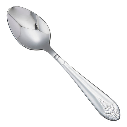 Winco 0031-01 Peacock Teaspoon, 18/8 Extra Heavyweight
